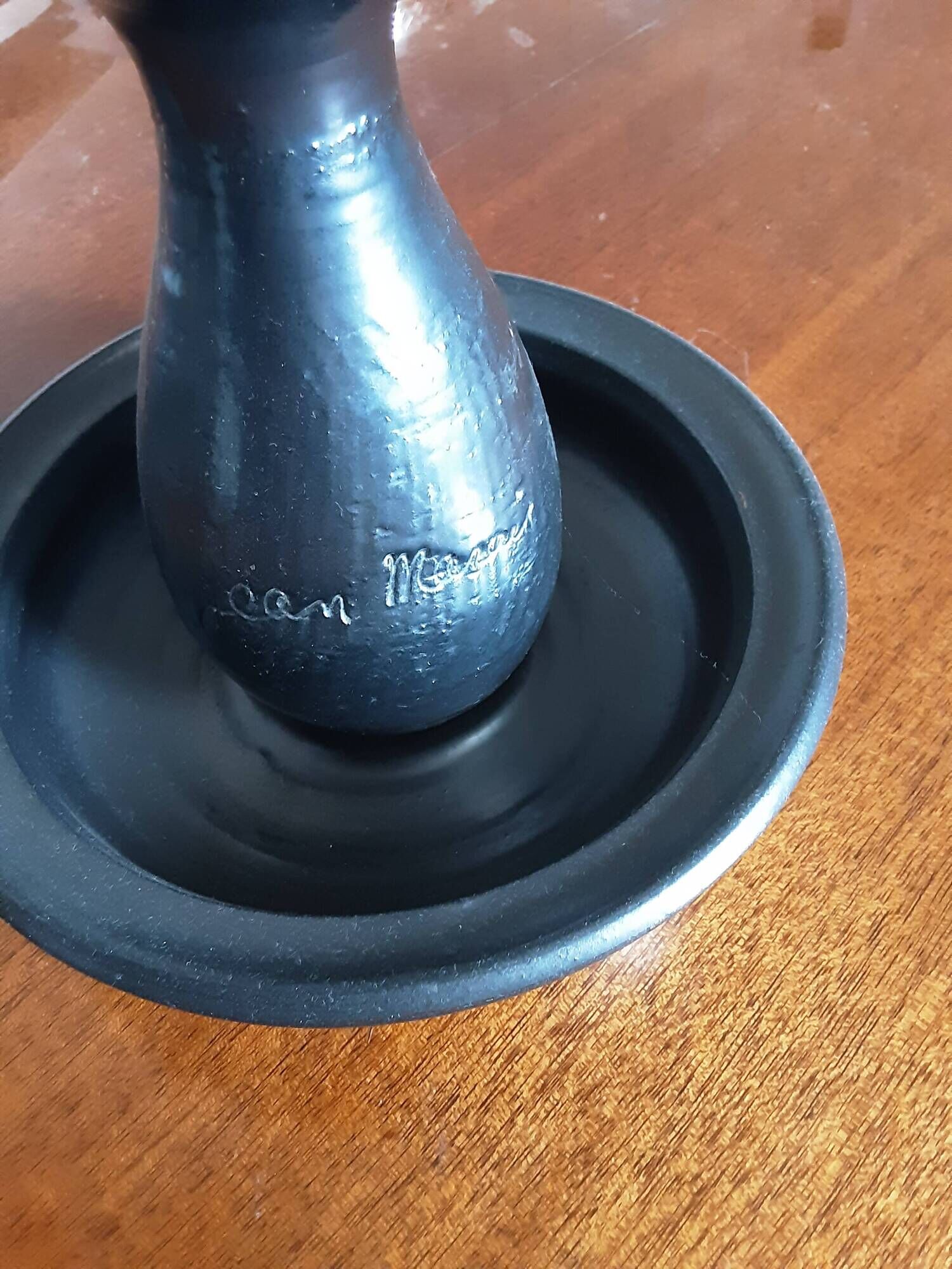 Ceramic Candle Holder Jean Marais