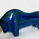 Aldo Londi Bitossi Rimini Taureau Bleu Italie, années 1960