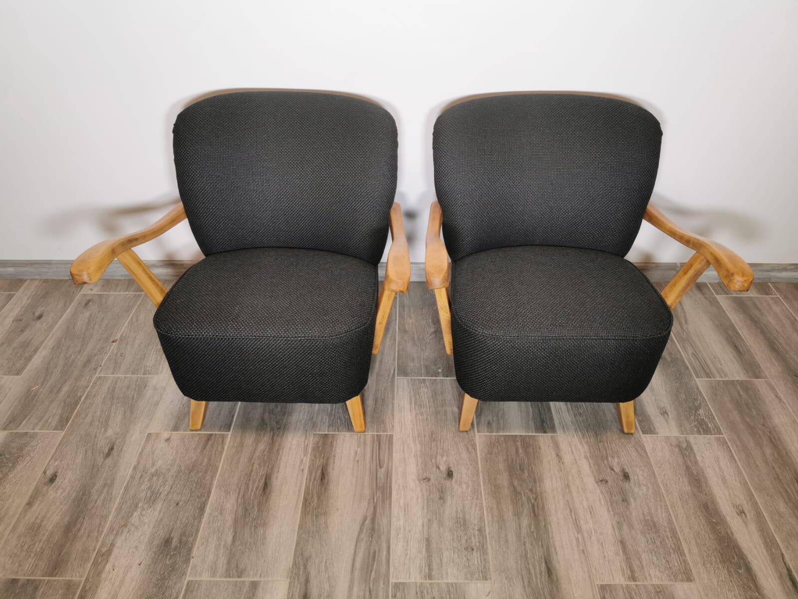 Mid-Century Armchairs, 1950's, Set of 2