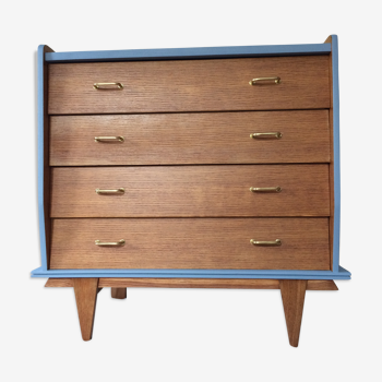 1950/60 oak chest of drawers