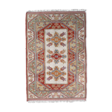 Vintage Turkish Kars handmade carpet 116cm x 175cm 1960s