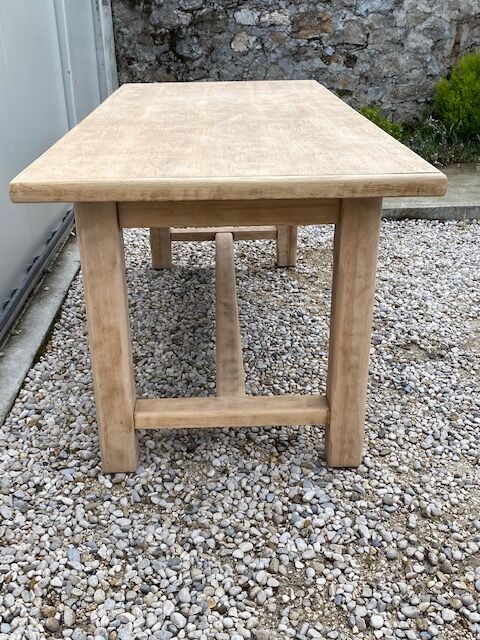 Stripped farmhouse table 180 cm