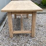 Stripped farmhouse table 180 cm