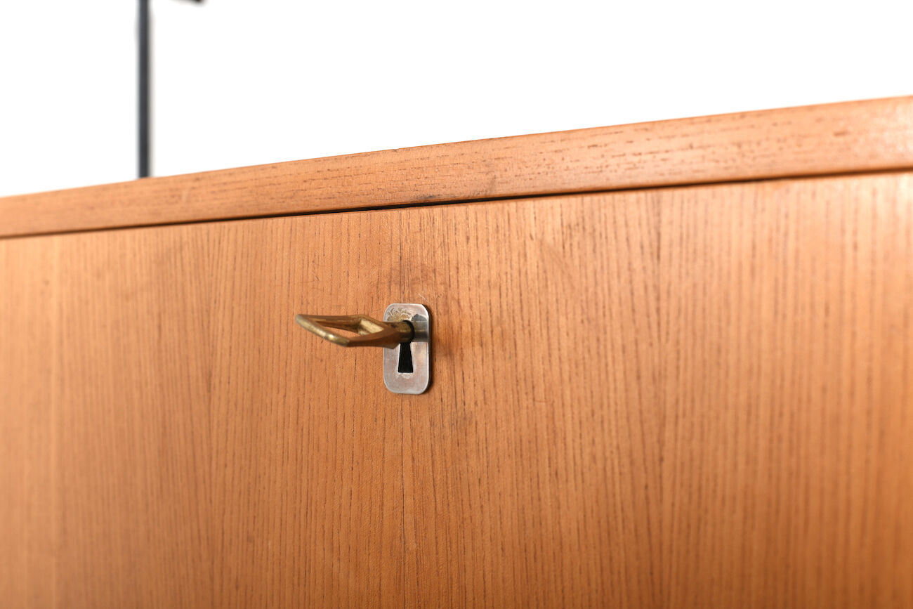 Shelf System Model Omnia in Ash by Ernst Dieter Hilker 1960s