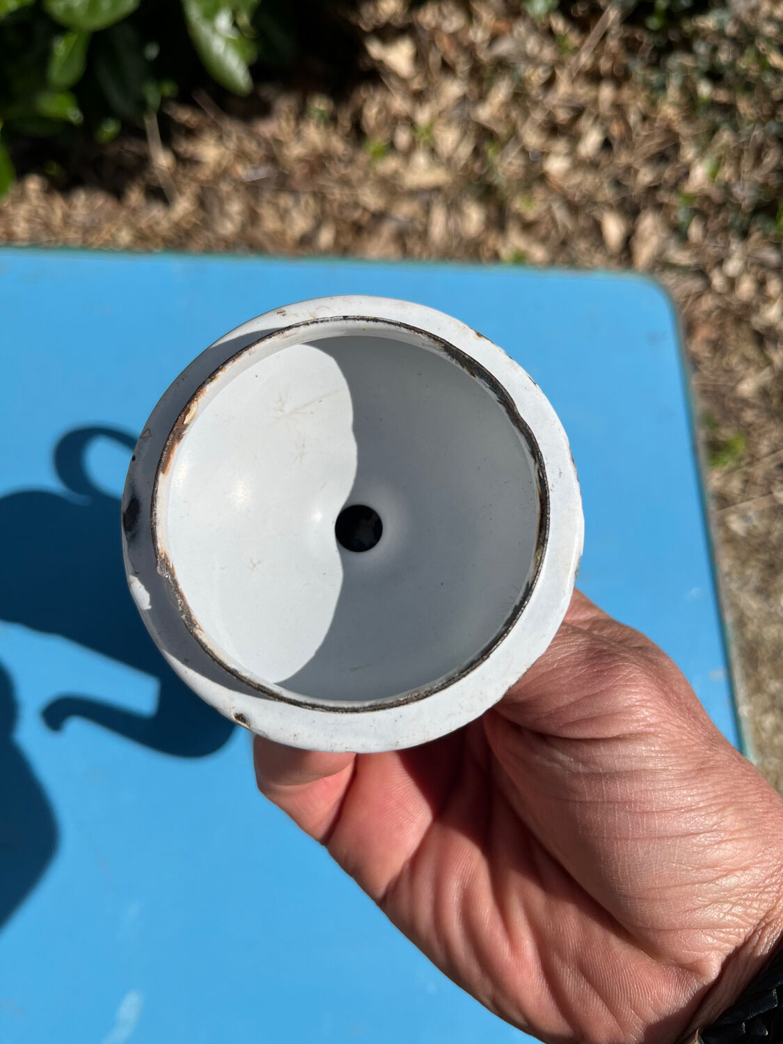 Enamelled coffee maker