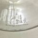 Set of Six Octagonal Hand Blown Murano Glass Flutes by Carlo Moretti, Italy