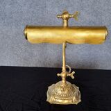 Brass desk lamp