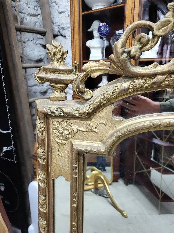 19th century gilded mirror ref. I