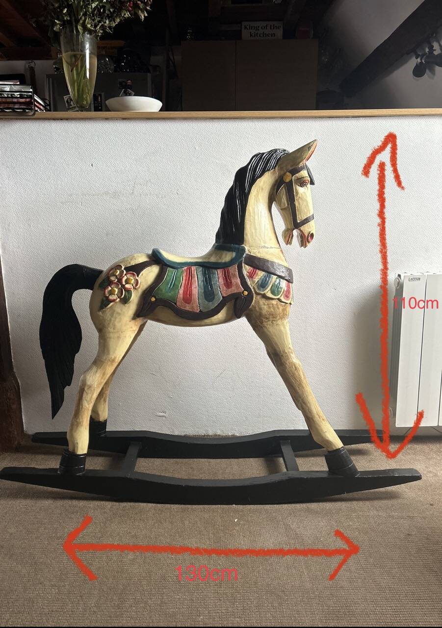 Magnificent Rocking Horse 1920s