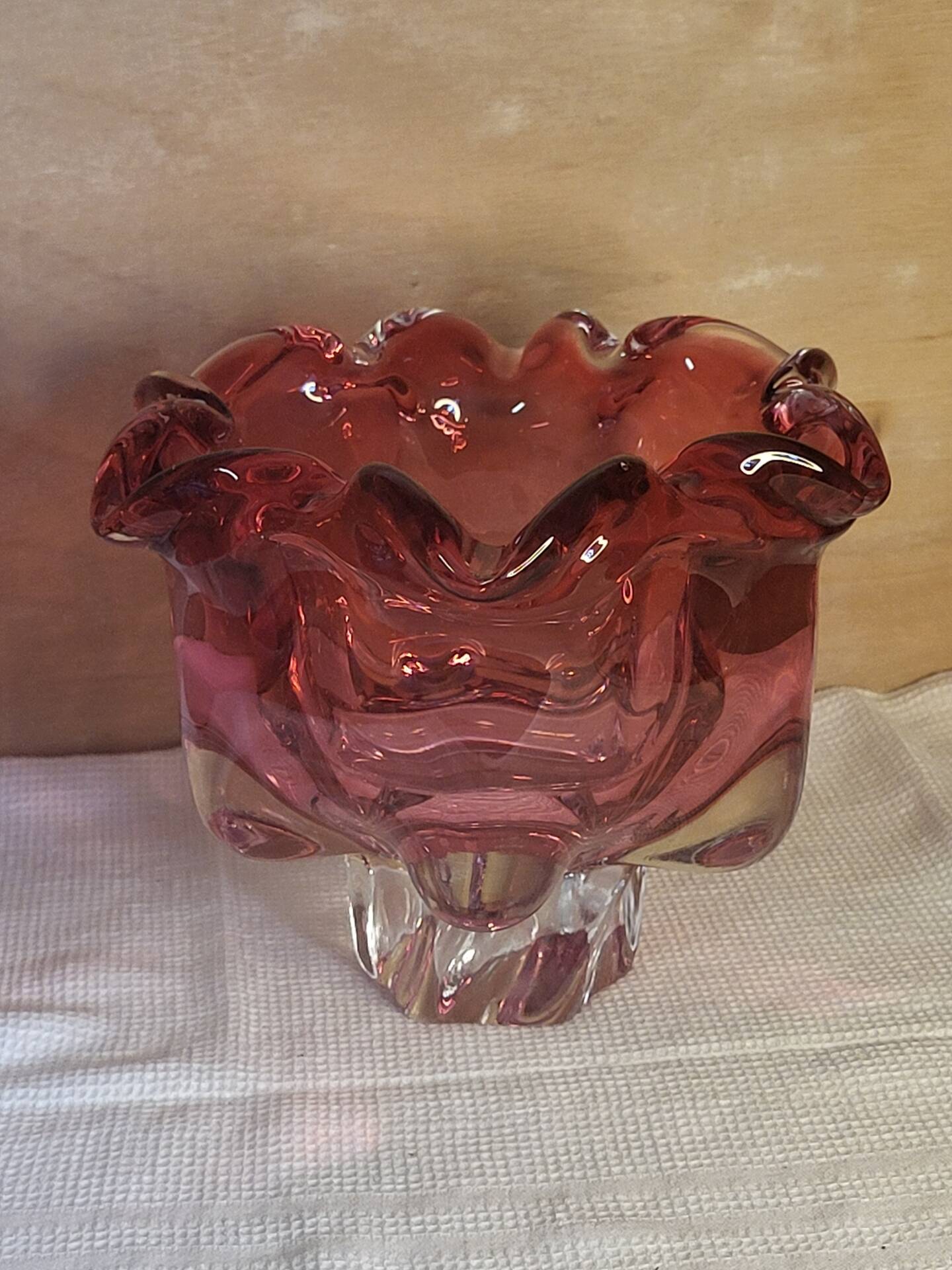 Bohemian crystal cup