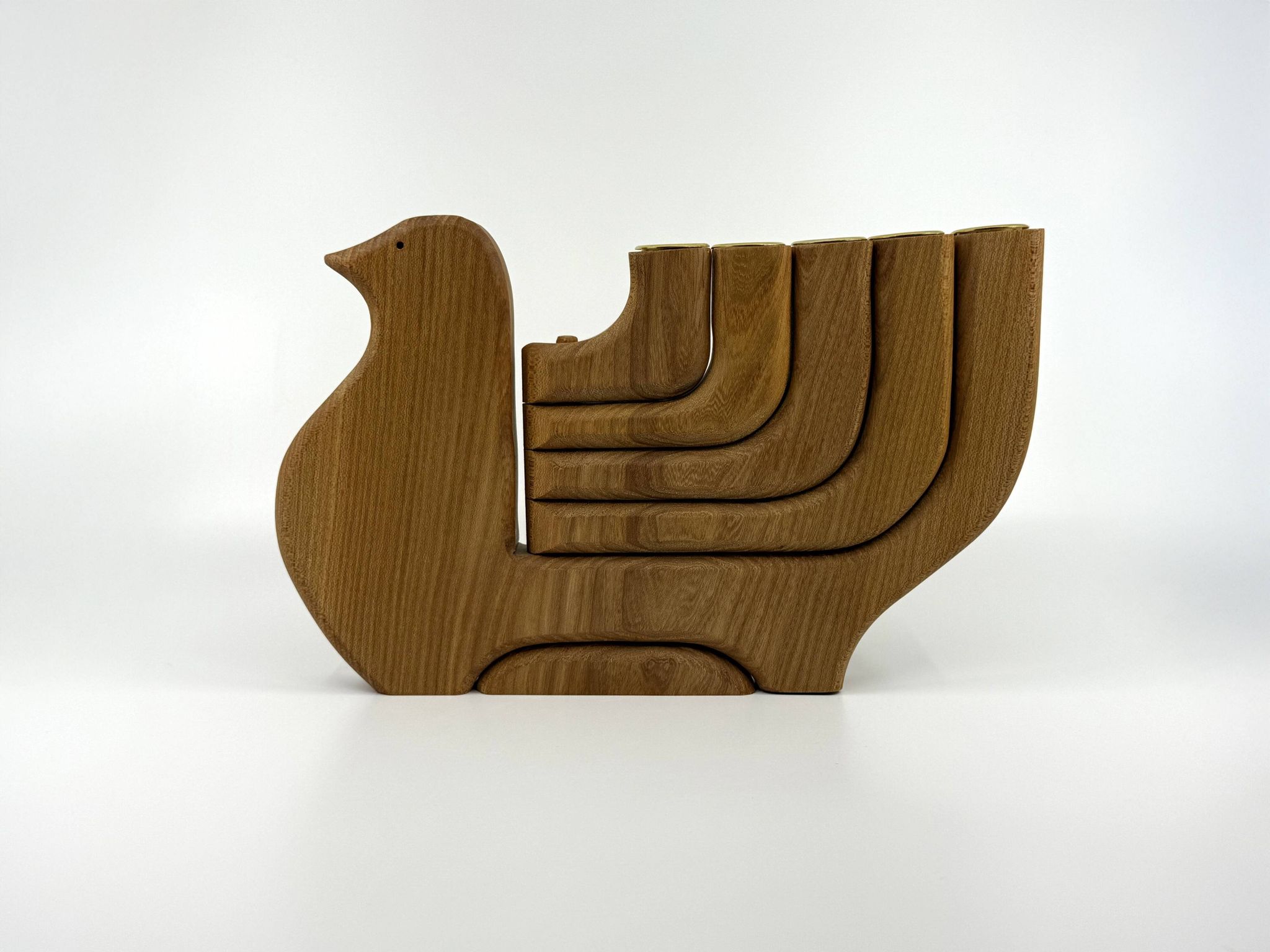 Dove Candlestick Holder • Carl Nelson • Sweden Circa 1970