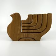Dove Candlestick Holder • Carl Nelson • Sweden Circa 1970