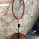 Old racket tennis courts professional wood