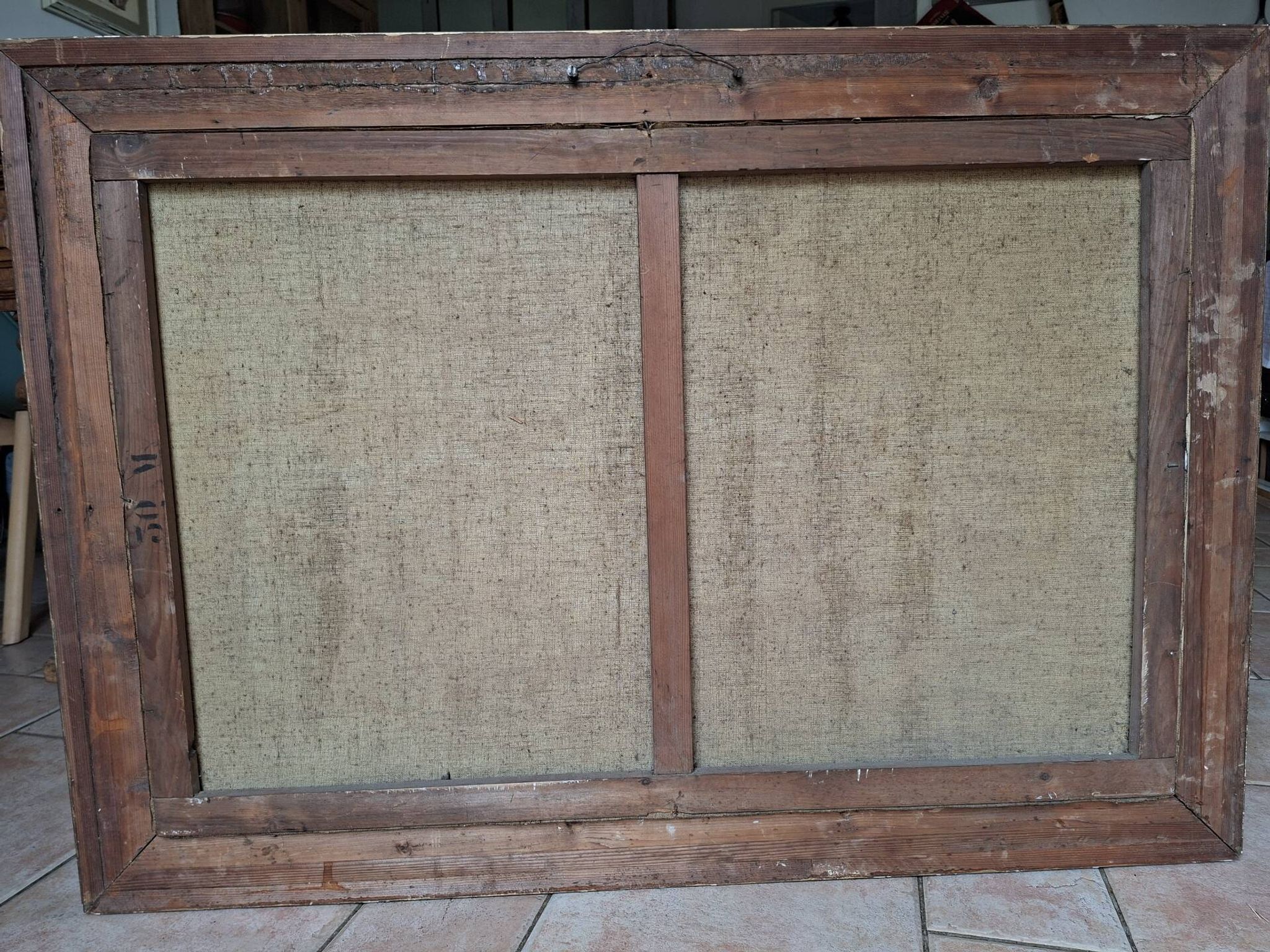 Peinture marine xixe sur toile signée J Alberti