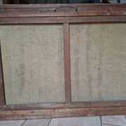 Peinture marine xixe sur toile signée J Alberti