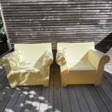 2 STARCK BUBBLE CLUB ARMCHAIRS