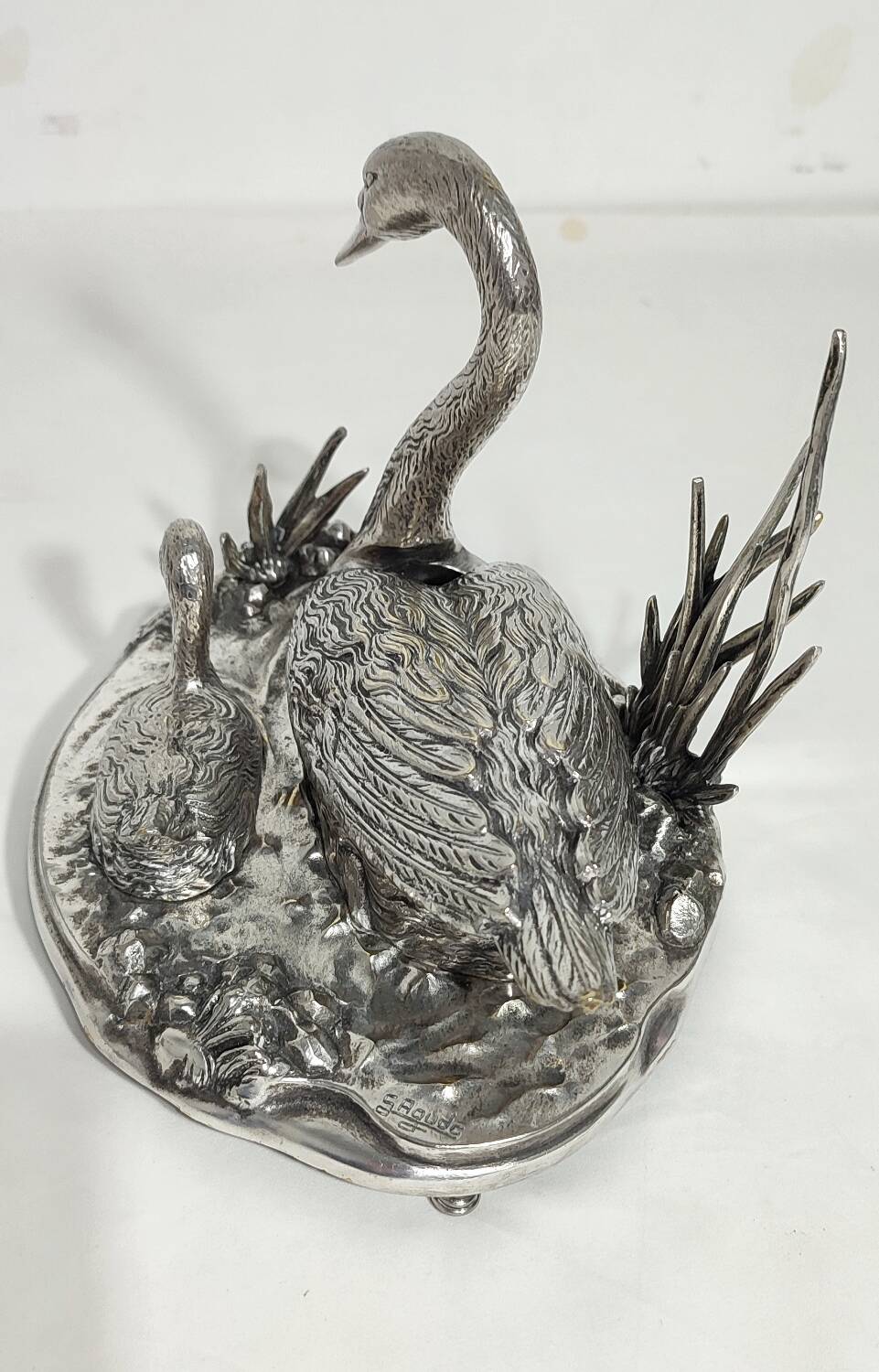 Cendrier en métal. Espagne, années 1960.