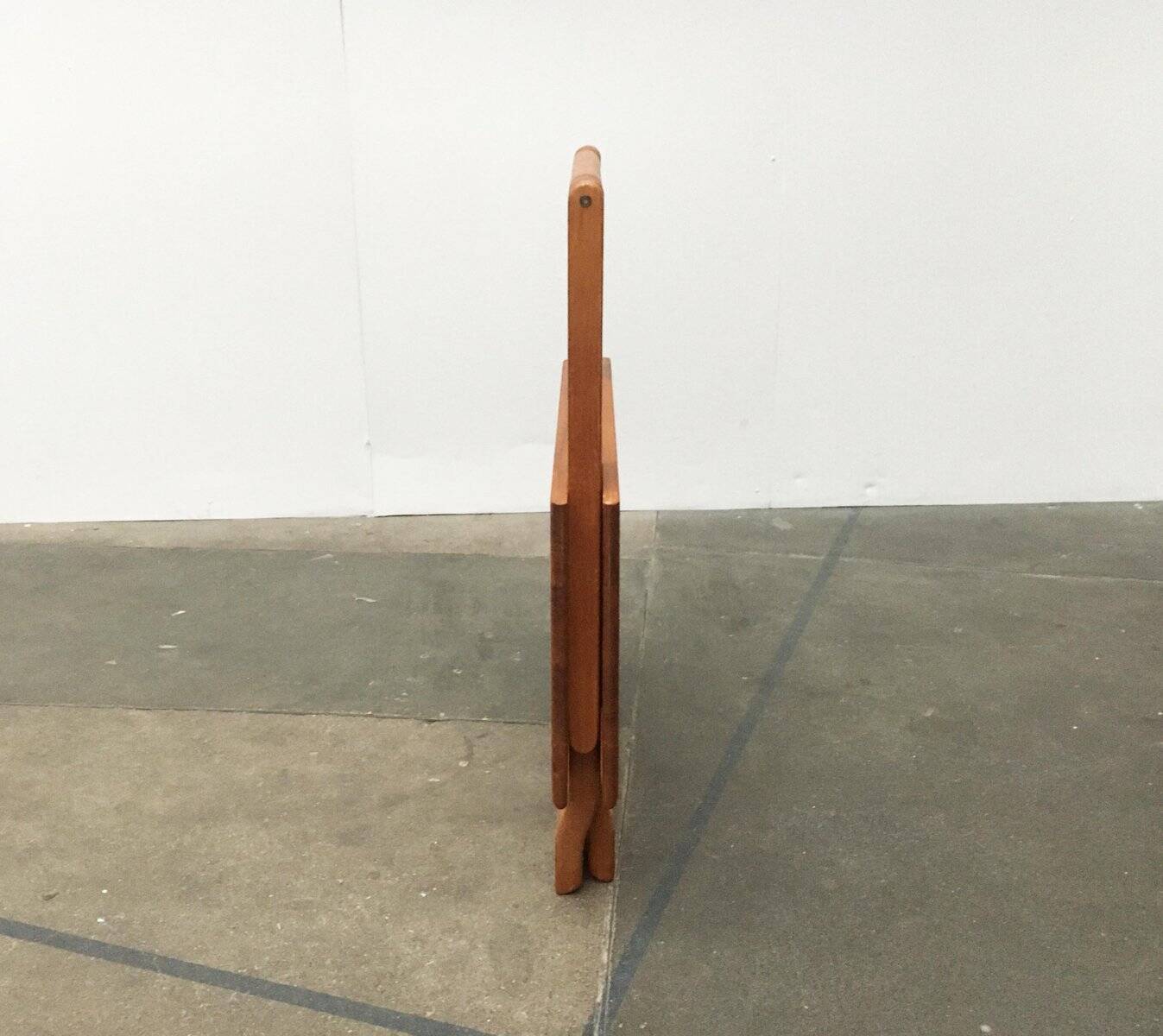 Danish folding table in teak from the mid-century by Juul Kristensen.