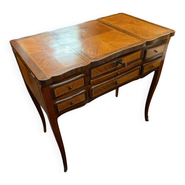 Coiffeuse en palissandre Louis XV — Beyit
