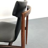Rosewood Dining Chair by Inger Klingenberg for Fristho,  1960s,