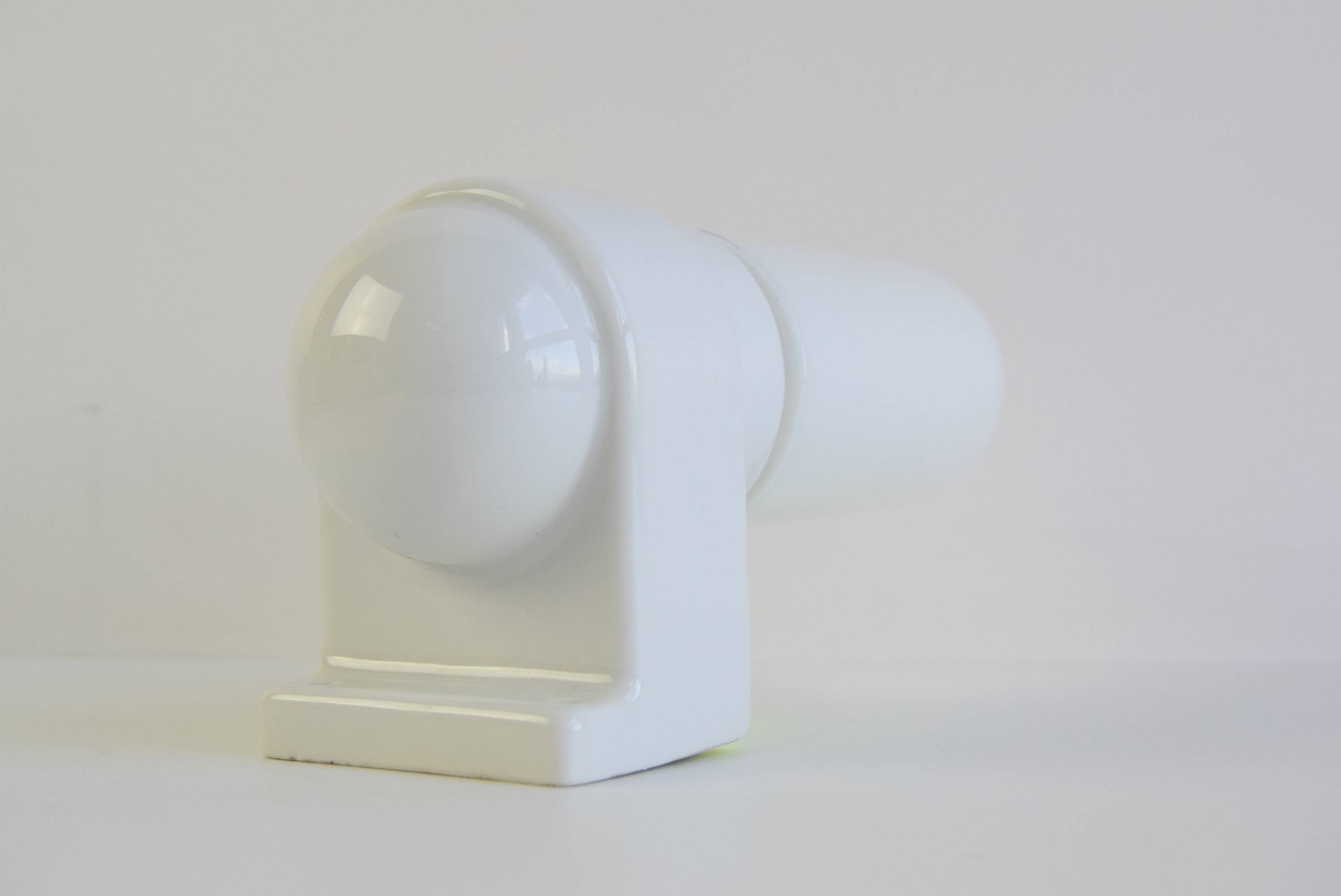 Mid-century ceramic wall lamp