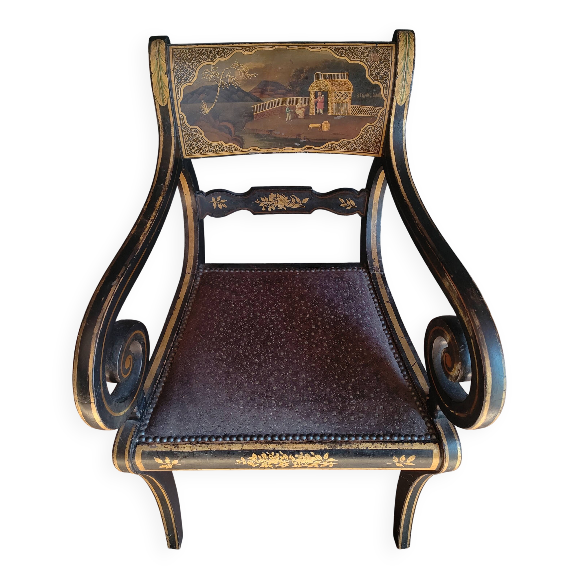 Napoleon III Period Armchair
