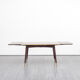 Table à manger extensible années 50