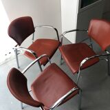 Set of 6 american design chairs, Brayton international