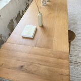 Solid oak farmhouse table 180/270 cm + extensions