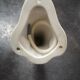 Wall lamp old white porcelain art deco bathroom 1920 tulip engraved glass