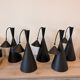 Lot de suspensions Tom Dixon Beat Tall — métal noir mat
