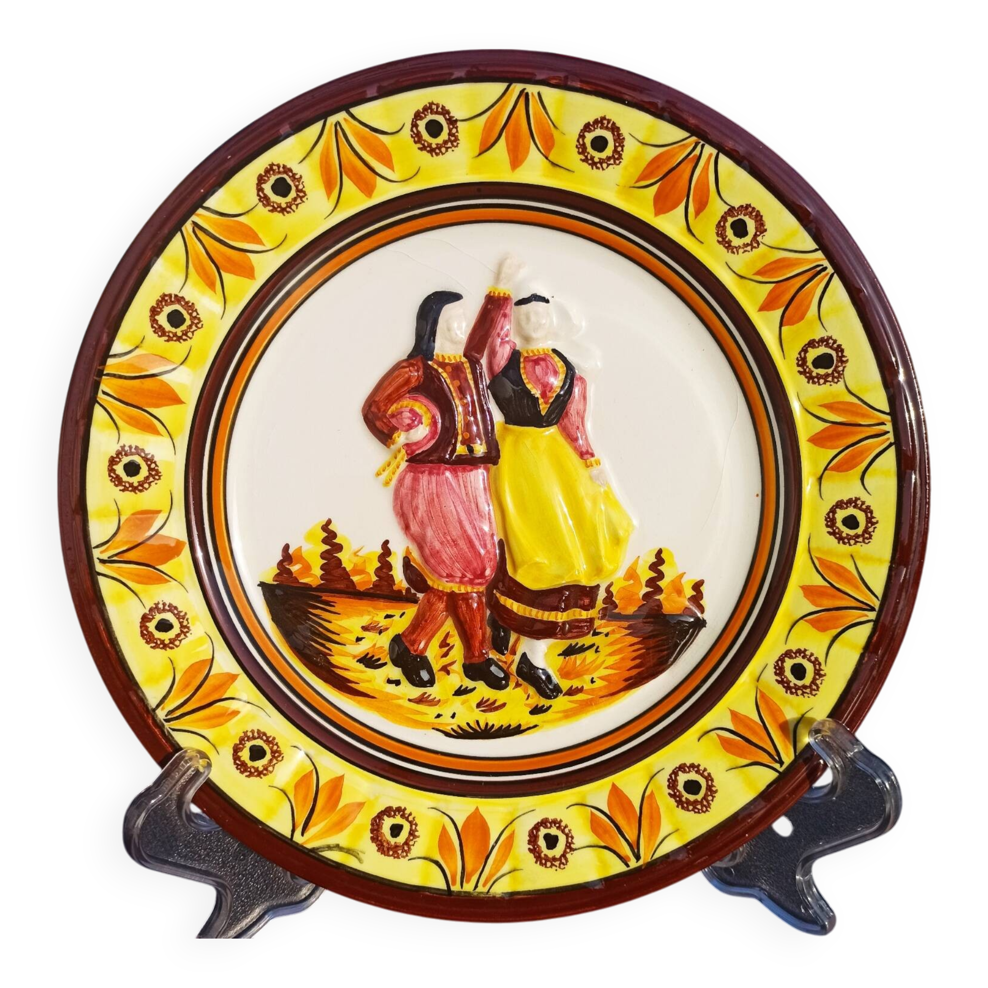 Henriot Quimper plate