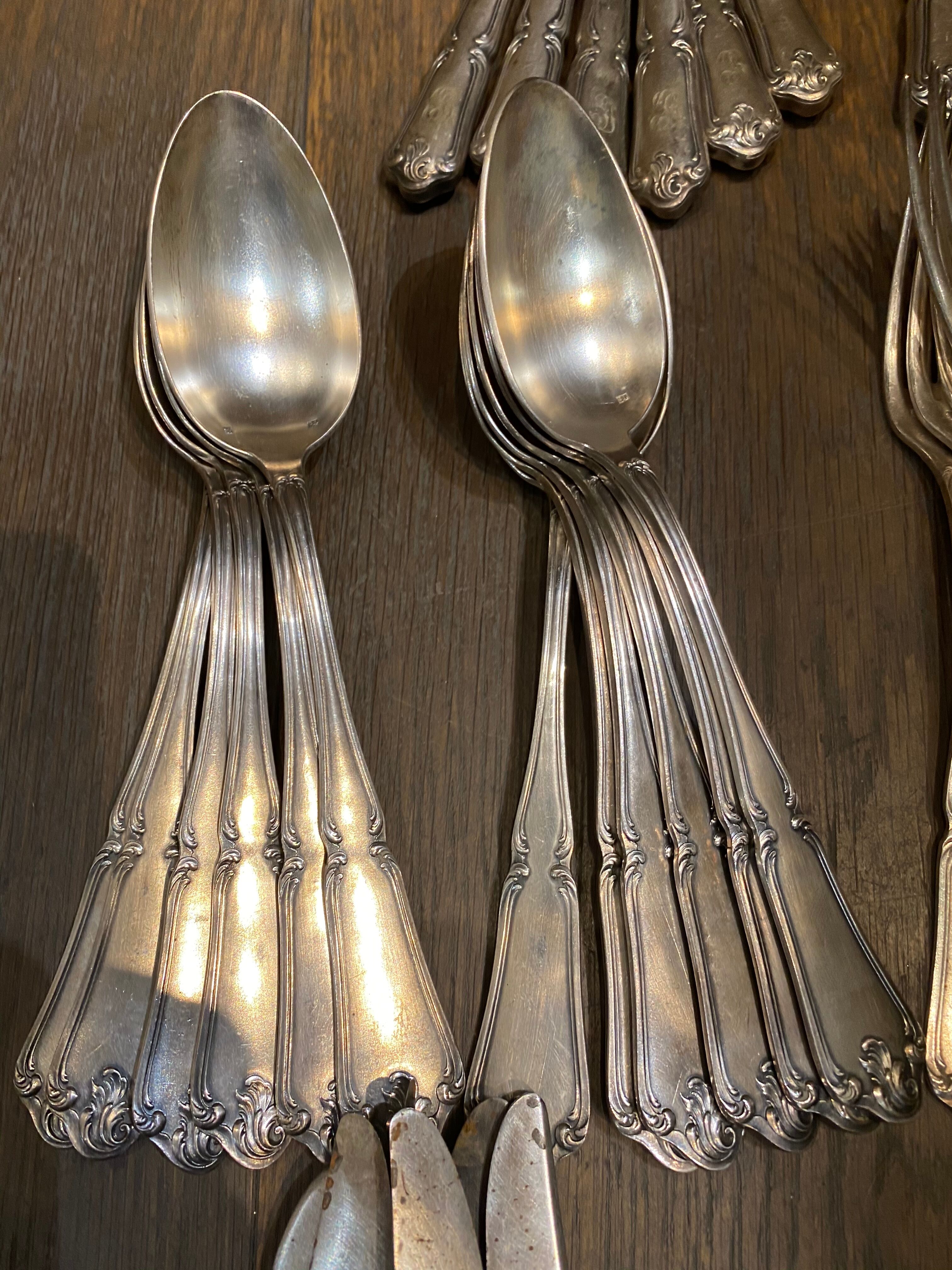 Saglier Brothers cutlery cutlery 48 pieces