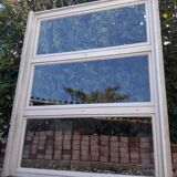 Wooden canopy 3 windows with bellows and abbatant
