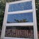Wooden canopy 3 windows with bellows and abbatant