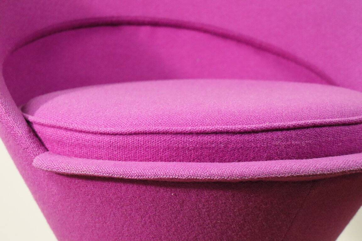 Pair of Verner Panton “Cone Chair” model chairs, Vitra edition