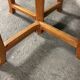 Dining table in art nouveau style 2 extensions