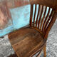 Maurice Lacour solid oak chair