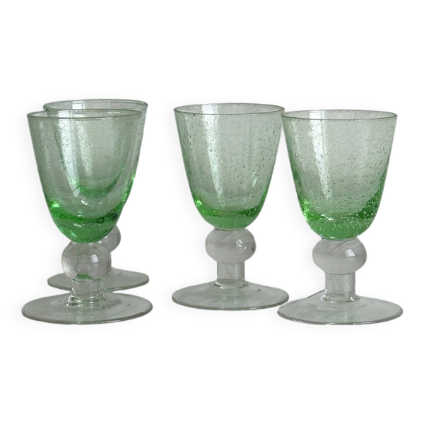 4 verres à eau