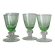 4 water glasses