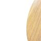 Retro oval wooden coffee table