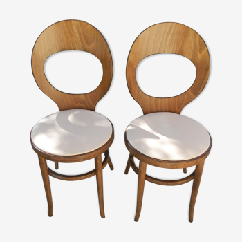 Lot de 2 chaises baumann mouette