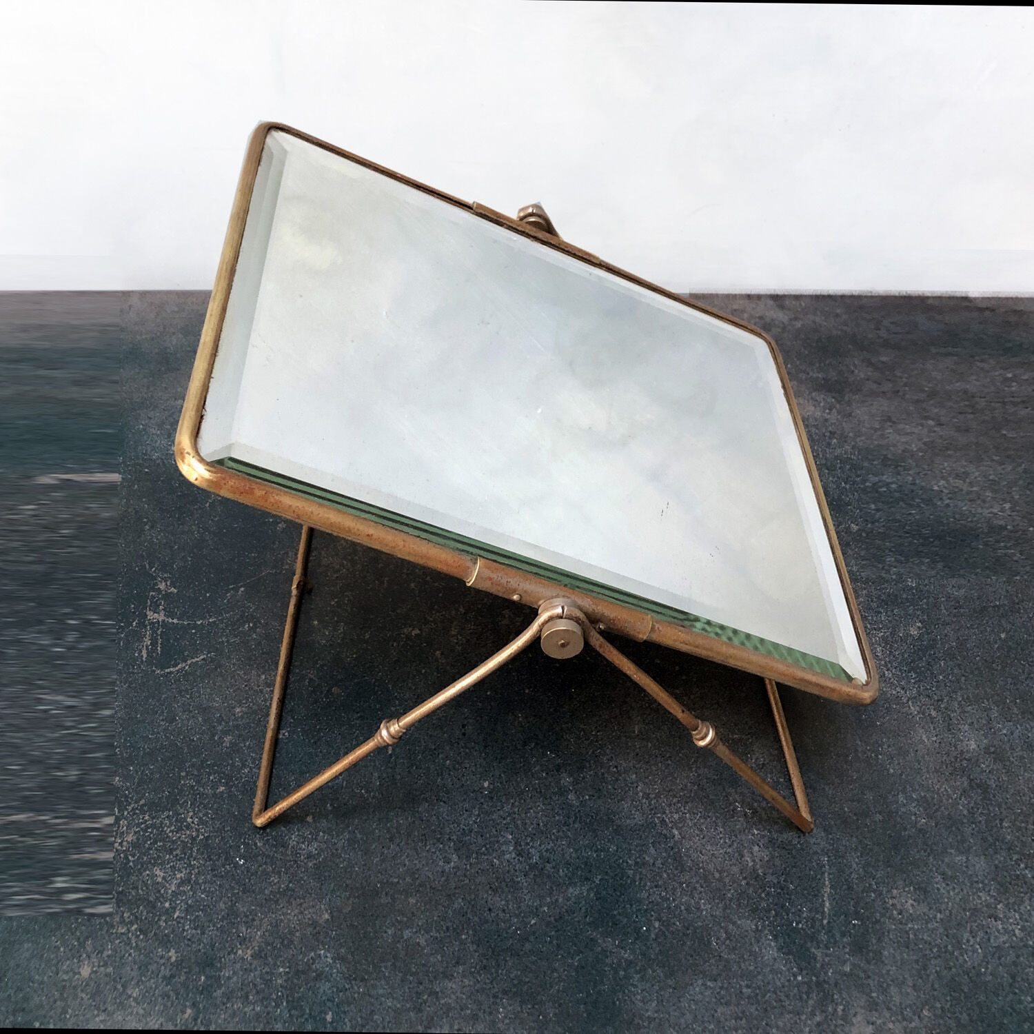 Large barber mirror 1900 33x27 cm
