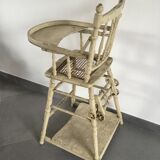 Chaise haute ancienne