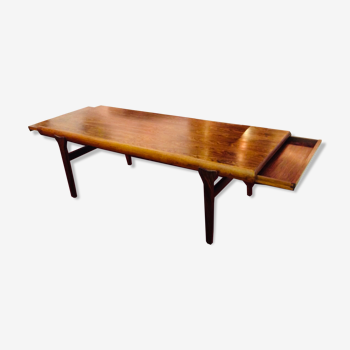 Table basse scandinave en palissandre