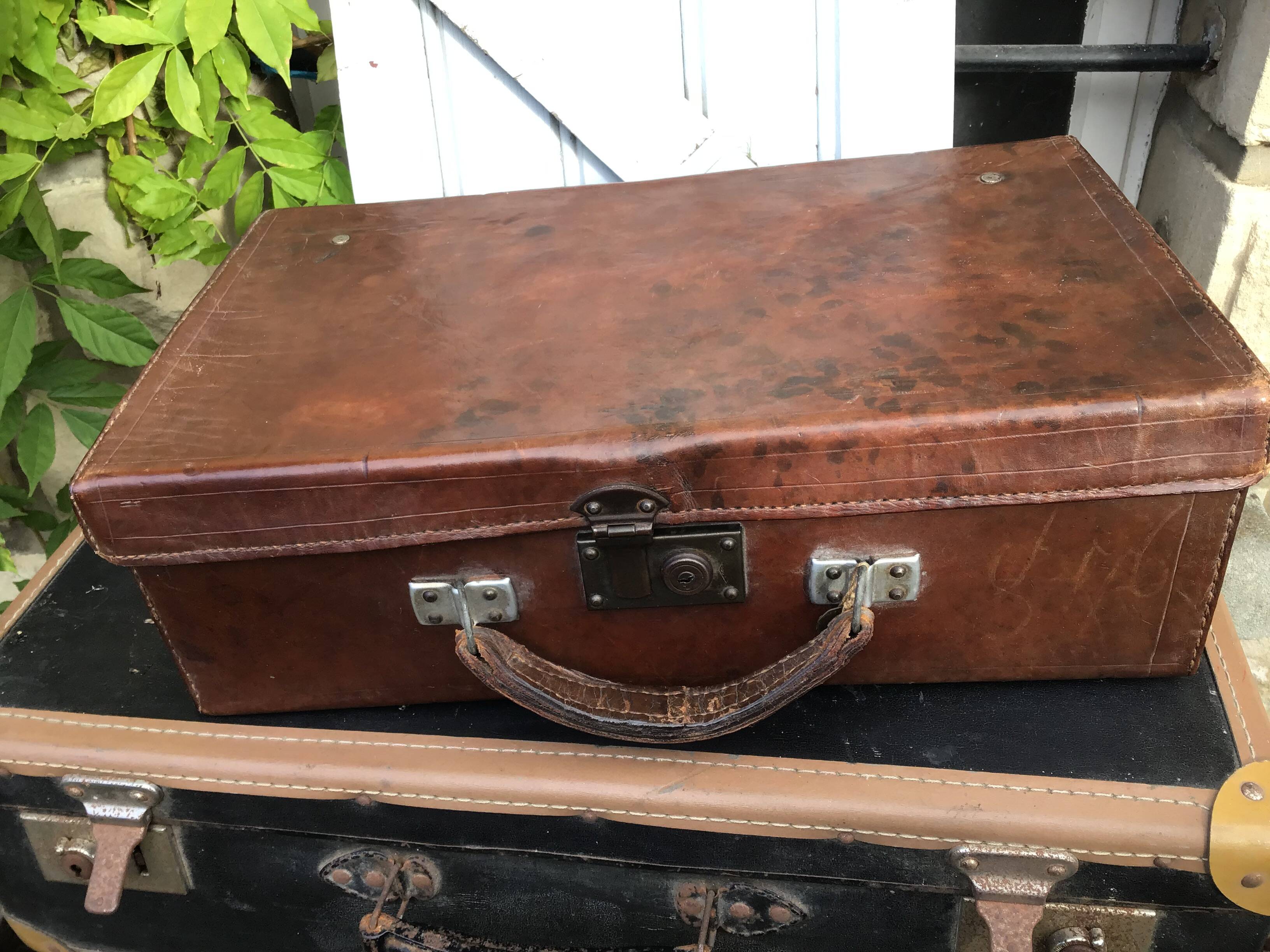 Lot de 2 valises Anciennes