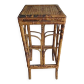 Antique bamboo stool