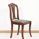 Ensemble de 4 chaises tapissées de style Art Déco pour salle à manger.