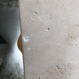 Travertine stele