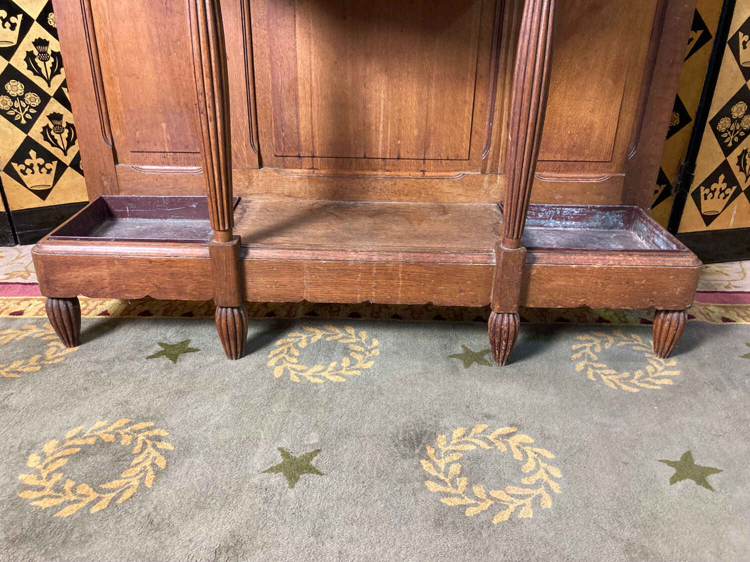 Art Deco coat rack
